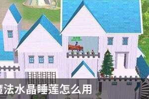 创造与魔法水晶睡莲怎么用