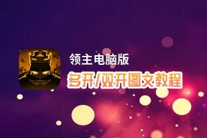 领主怎么双开、多开？领主双开助手工具下载安装教程