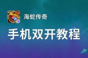 海蛇传奇双开挂机软件推荐  怎么双开海蛇传奇详细图文教程