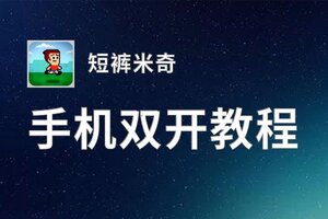 短裤米奇怎么双开  短裤米奇双开挂机软件推荐