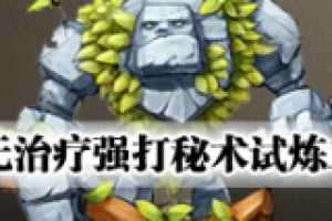 无治疗强打秘术试练3战役