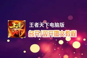 王者天下怎么双开、多开？王者天下双开助手工具下载安装教程
