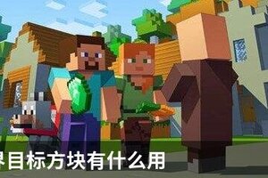 我的世界目标方块有什么用