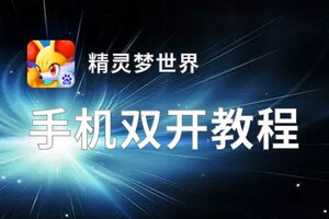精灵梦世界如何双开 2021最新双开神器来袭