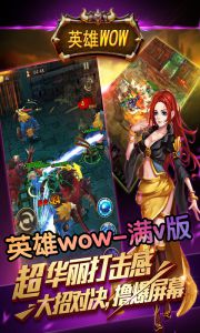 英雄WOW满V版游戏截图-2