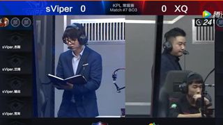 【KPL】王者荣耀2017KPL春季赛第一周 sViper vs XQ 第1场