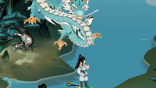 《山海仙路》全新真机CG上线 | 水墨绘山海，仙路一剑开