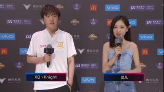 【赛后采访】Knight：我们还是想要拿第一的，是胜者组就好