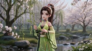 《大话西游》春分至春意浓 春分时节祝各位少侠心想事成！