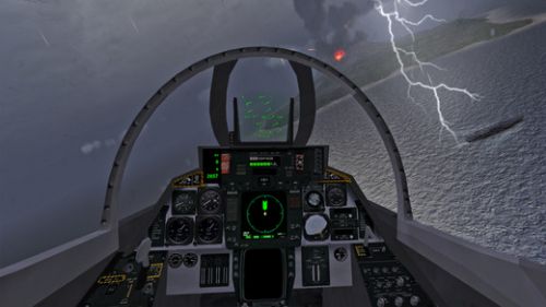 F18舰载机模拟起降电脑版游戏截图-0