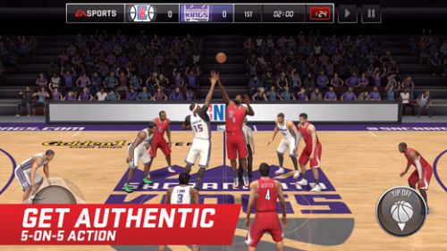 NBA LIVE Mobile Basketball游戏截图-0