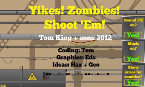 Yikes! Zombies! Shoot电脑版游戏截图-3