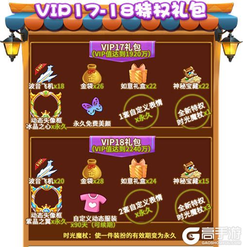 《推理学院》顶级VIP特权出炉！快来围观VIP17-18的奖励清单