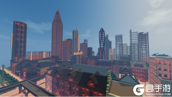 有人说《我的世界》只是游戏？4位玩家还原现实城市展现方块之美