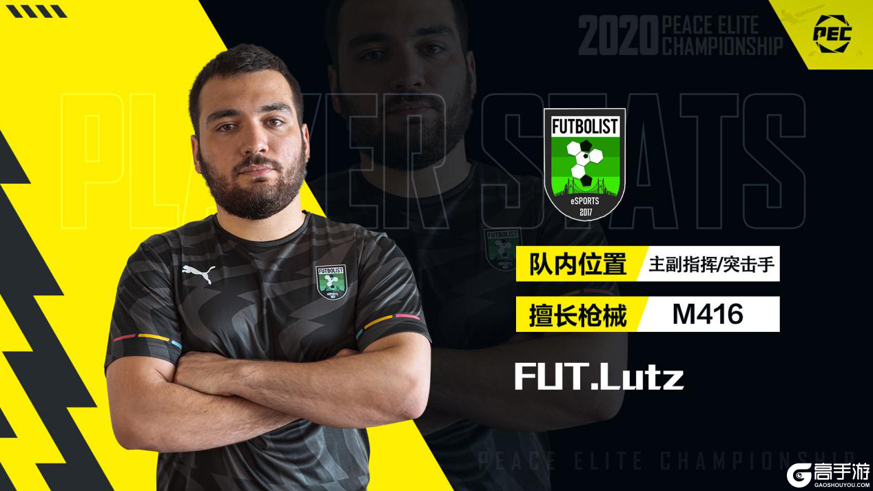 【2020PEC和平精英国际冠军杯战队巡礼】 ——外国队篇：FUT战队