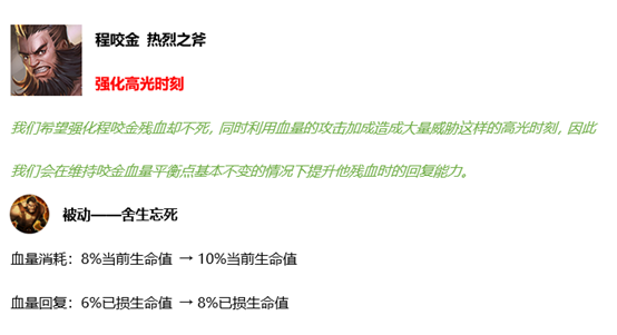 《王者荣耀》6月2日英雄平衡性调整公告丨程咬金、镜加强