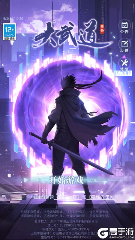 大武道--游戏评测--高手游实测登录截图