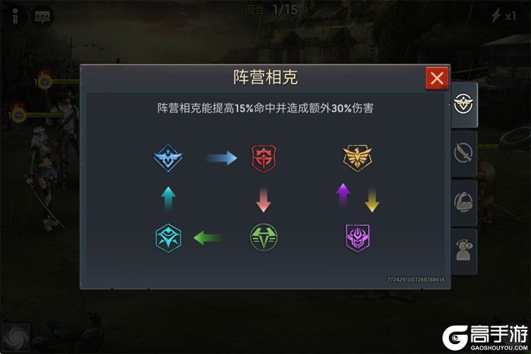 明日地平线--游戏玩法--阵营克制