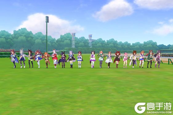 闪耀优俊少女游戏