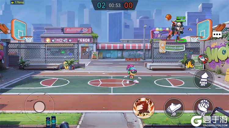 灌篮军团--游戏玩法--扣篮