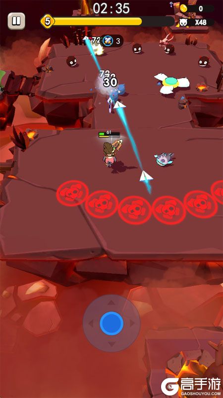 愤怒的小鸡之冲天炮--游戏评测--战斗场景