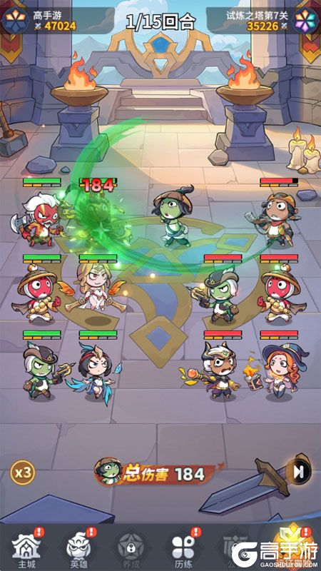 不可思议的刀剑与魔法--游戏评测--战斗场景