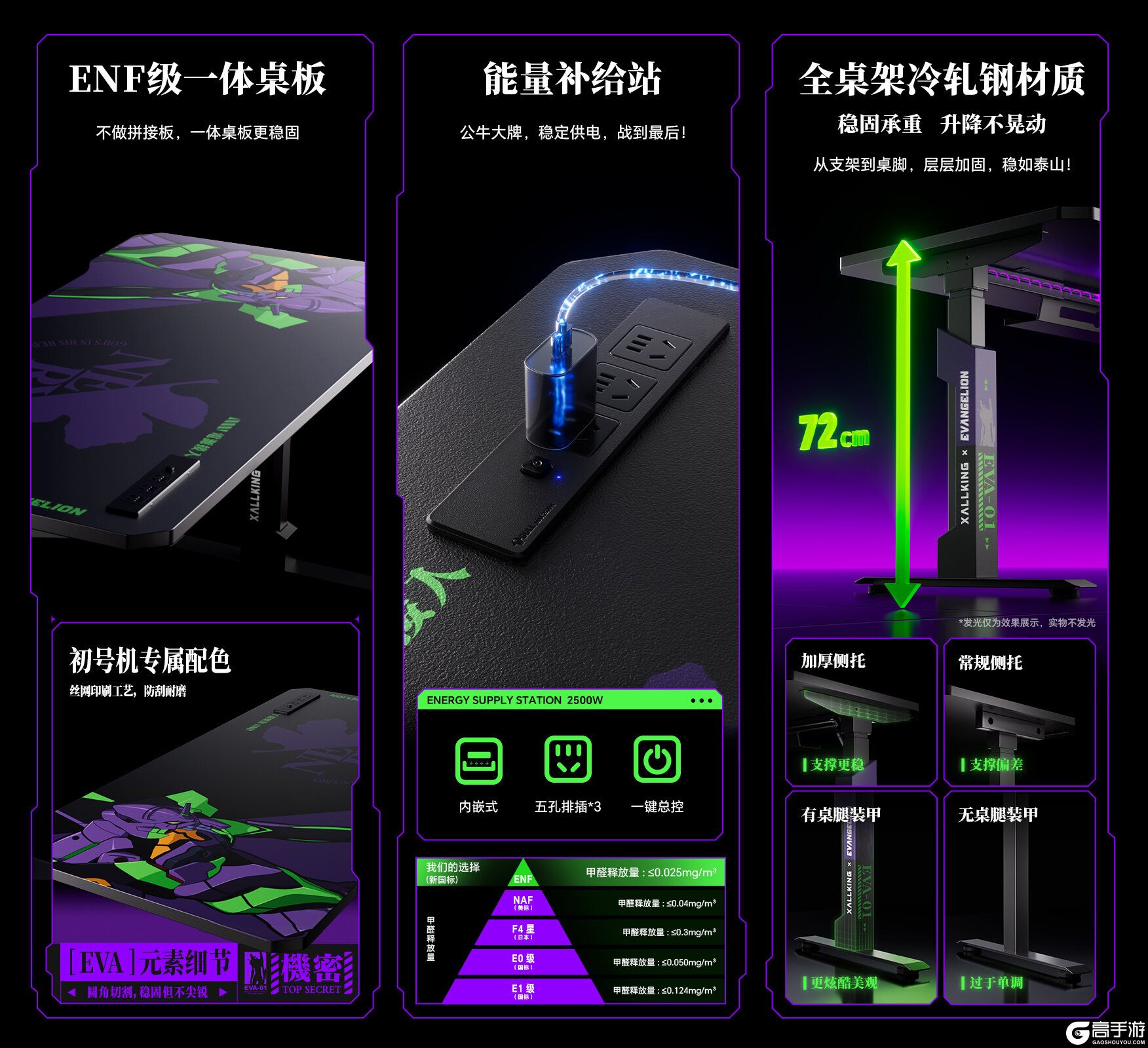 骁骑EVA初号机联名电竞套装,致敬玩家心中经典